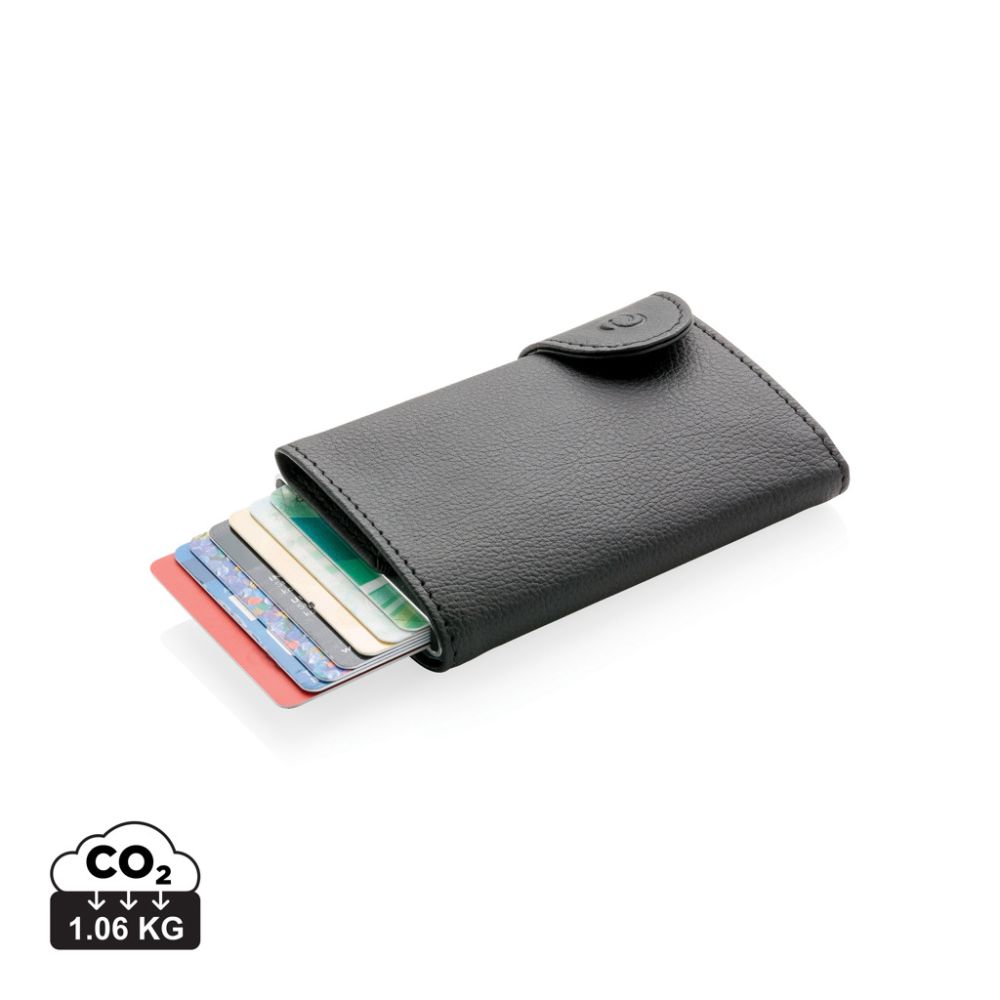 RFID karšu turētājs un maks C-Secure no alumīnija ar jūsu logo