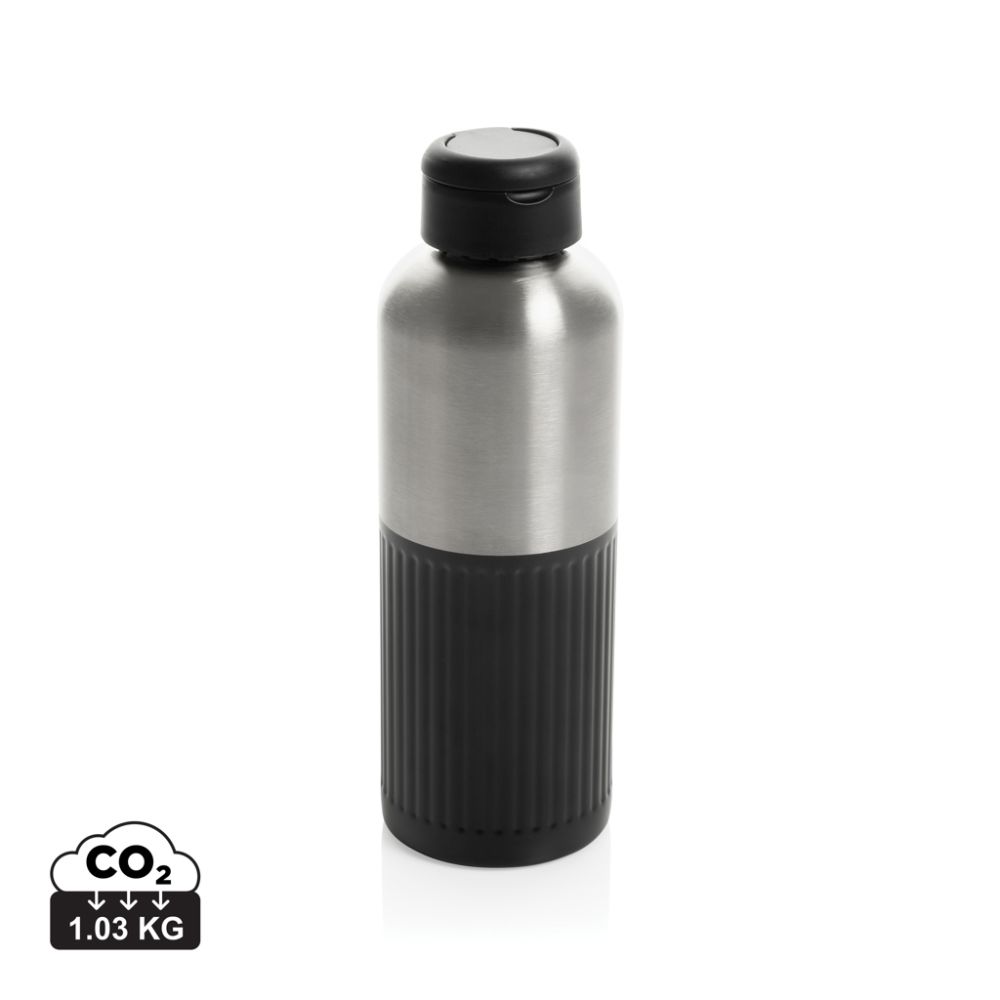 Pudele Ripple no pārstrādāta nerūsējošā tērauda 750 ml ar rokturi, ar jūsu logo