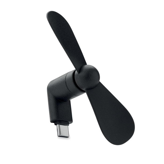 Portatīvais USB-C ventilators PHAN viedtālrunim ar jūsu logo