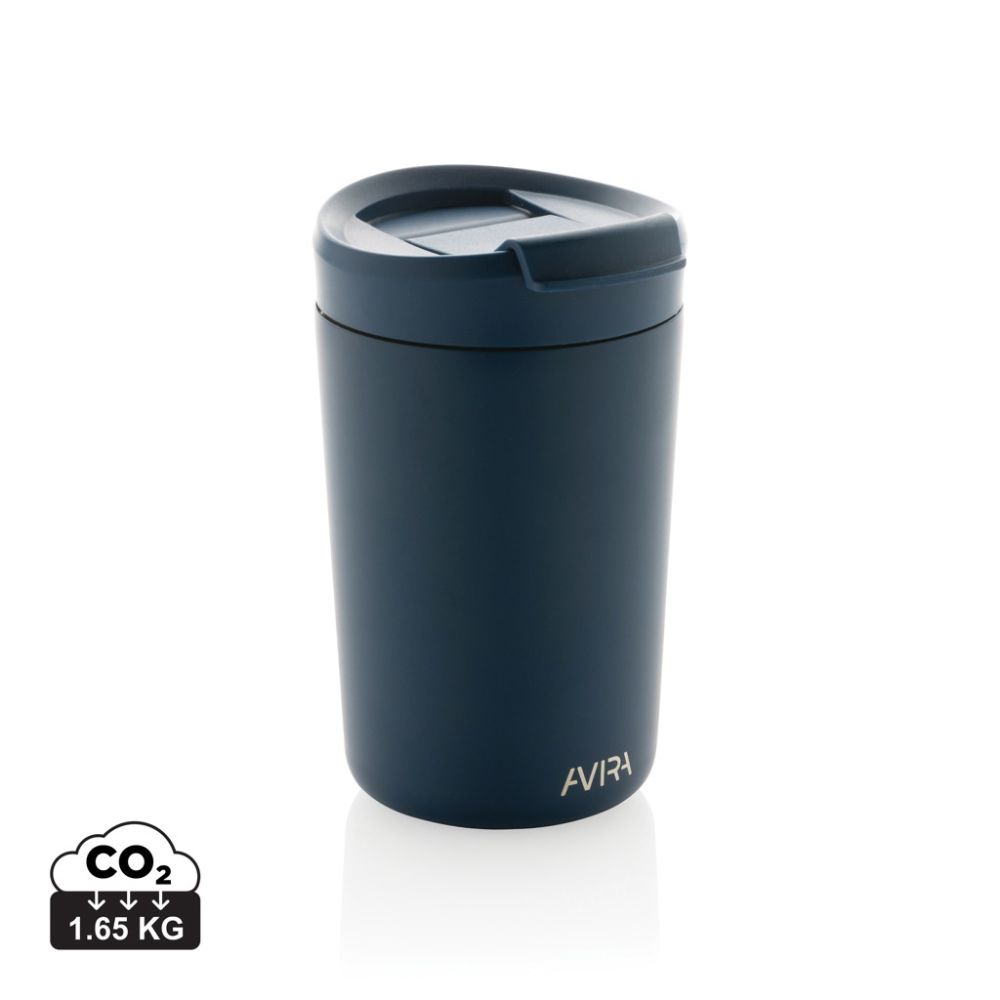 Termokrūze Avira Alya no pārstrādāta tērauda 300 ml ar jūsu logo