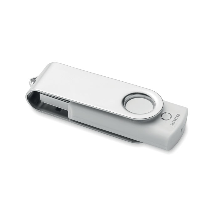 USB atmiņa TECHMATE RABS 16 GB no pārstrādāta ABS ar jūsu logo