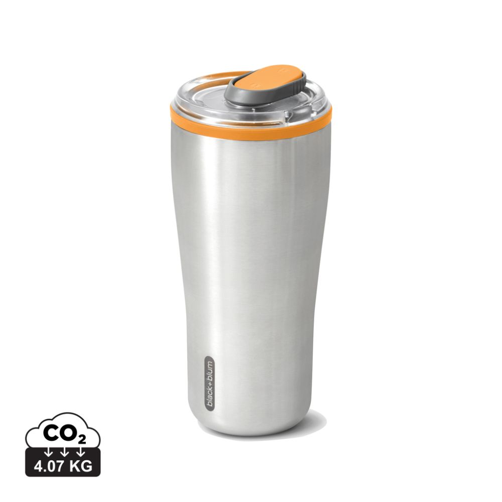Termokrūze Black+Blum Insulated Travel Tumbler 600 ml ar dubultu sienu ar jūsu logo