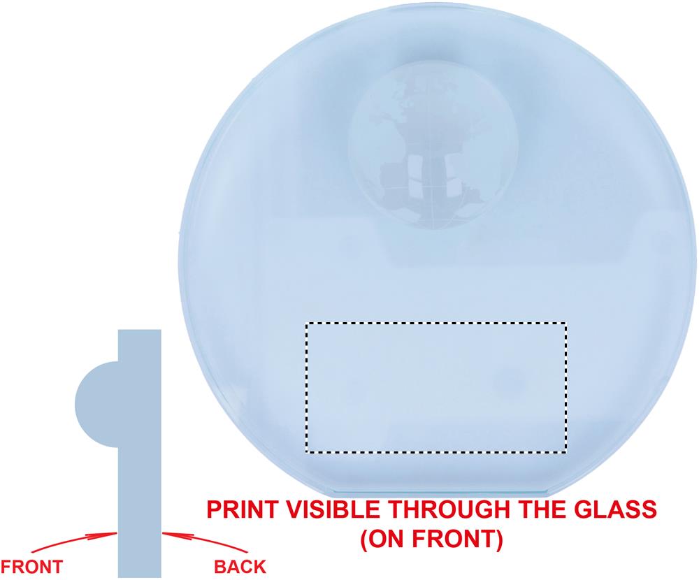 Print position BACK GLASS