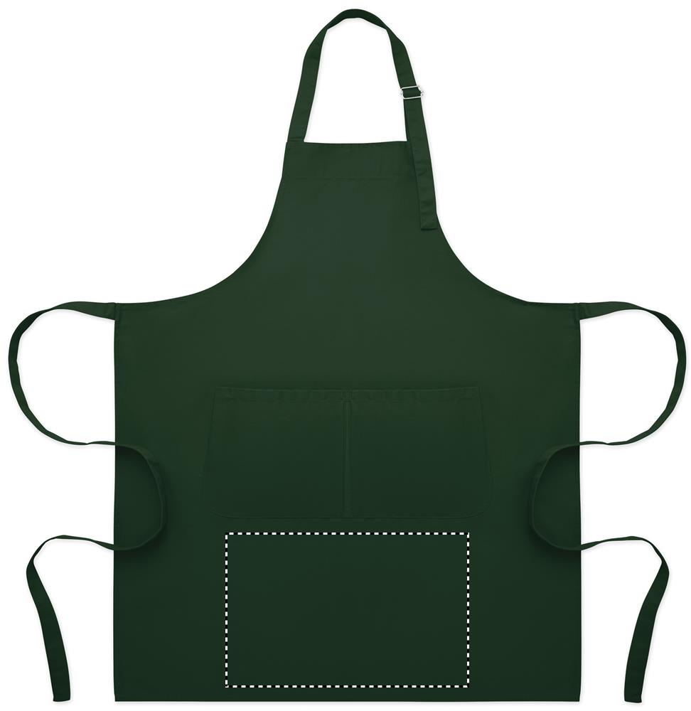 Print position FRONT BELOW POCKET