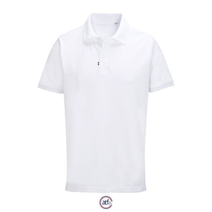 Unisex polo krekls PIERROT no organiskās kokvilnas ar jūsu apdruku
