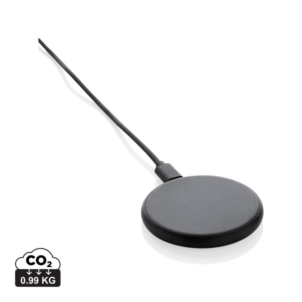 Magnapad 15W 3 in 1 magnetic wireless charger from recycled ABS with your logo