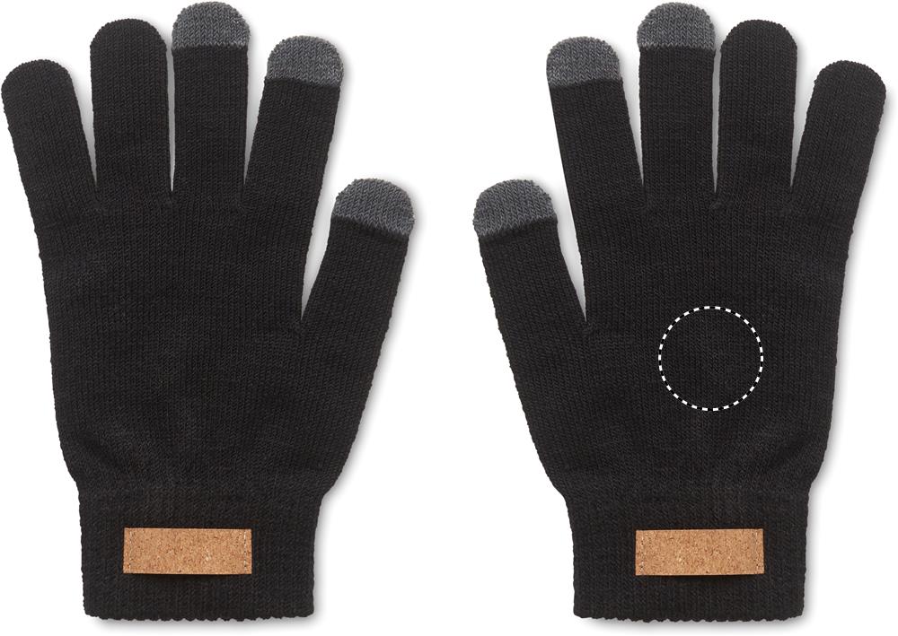 Print position TOP GLOVE RIGHT