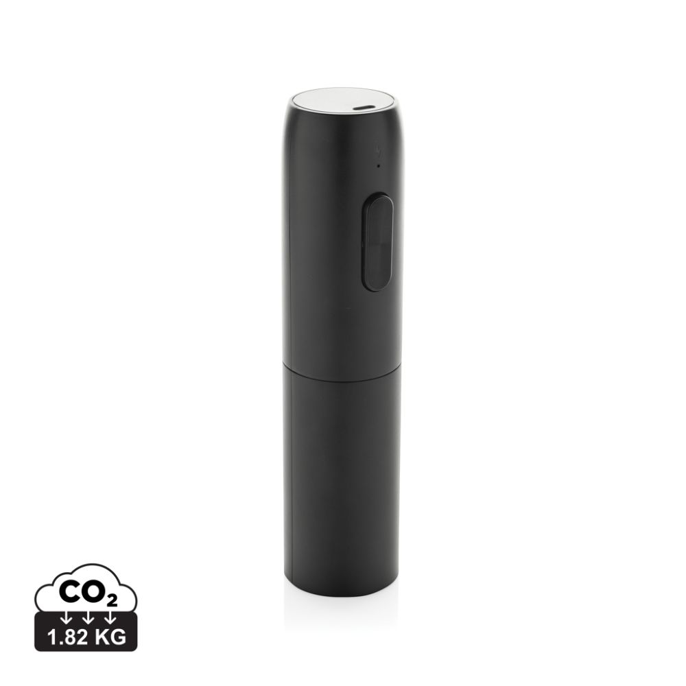 Vino rechargeable electric wine opener with 500 mAh battery and your logo