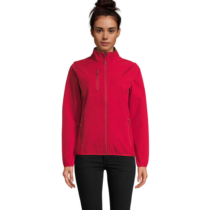 Sieviešu softshell jaka FALCON WOMEN ar membrānu 5000 mm ar jūsu logo