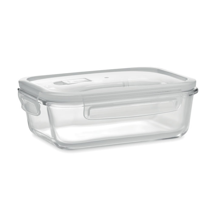Stikla pusdienu kastīte PRAGA LUNCHBOX 900 ml ar jūsu logo