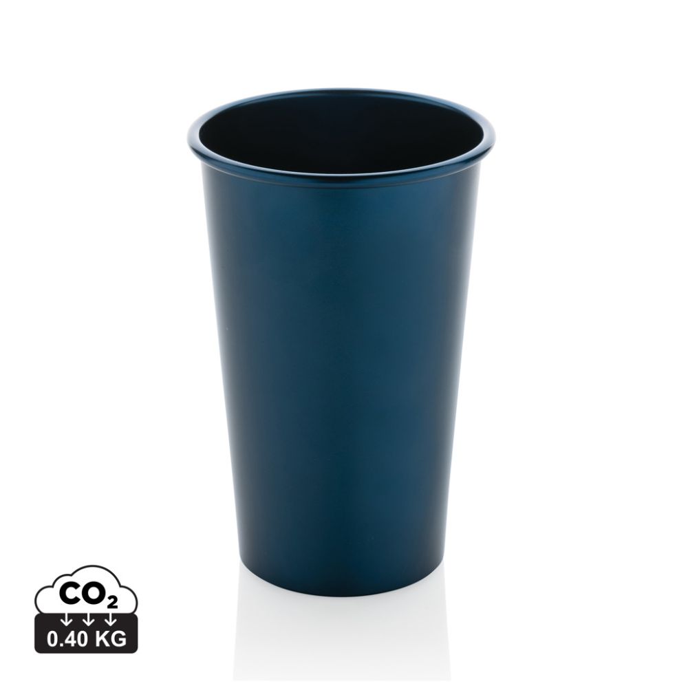Kauss Alo no pārstrādāta alumīnija 450 ml, viegls, ar jūsu logo