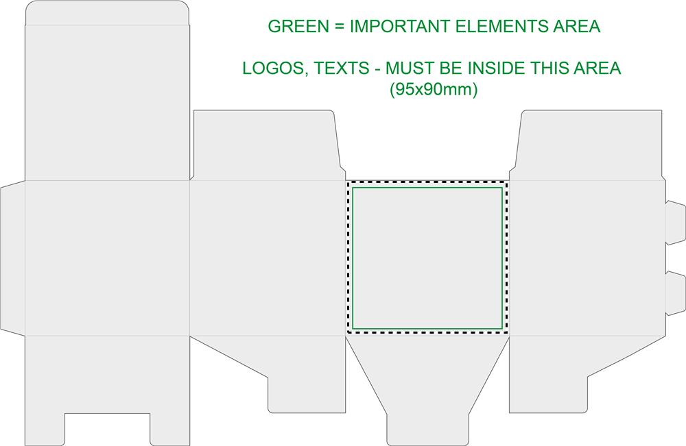 Print position FRONT SIDE