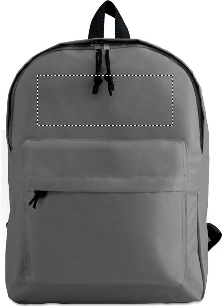 Print position FRONT ABOVE POCKET