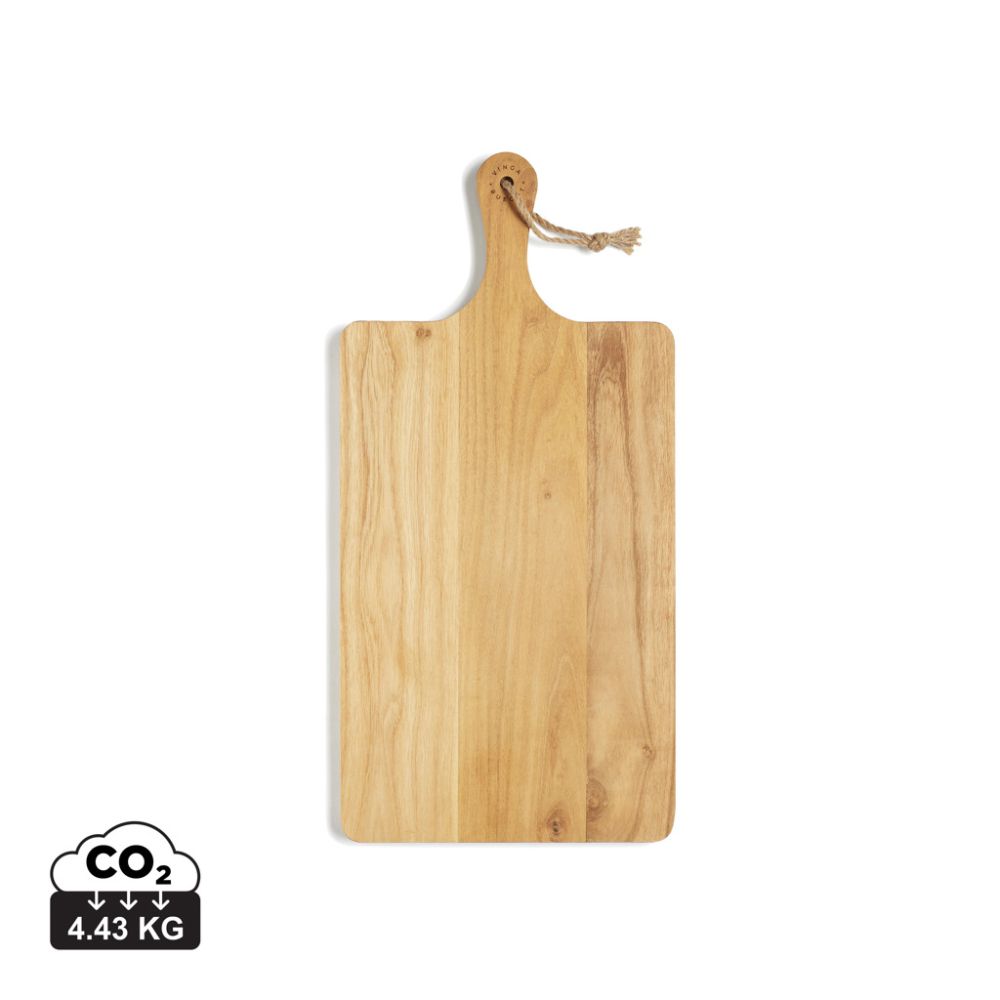 VINGA Buscot rectangular serving board in FSC® teak with your logo