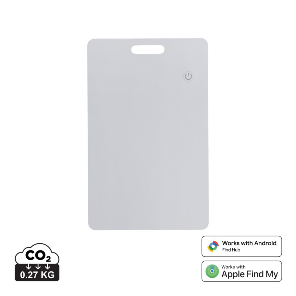 Ultra plāna meklētājkarte Findit Dual no pārstrādātas plastmasas ar jūsu logo