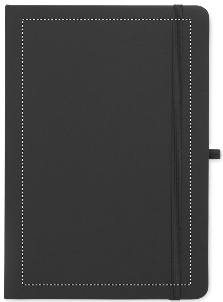 Apdrukas vieta NOTEBOOK FRONT