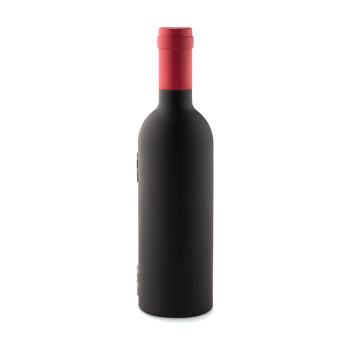 Wine set SETTIE in bottle-shaped box with magnetic closing and your logo