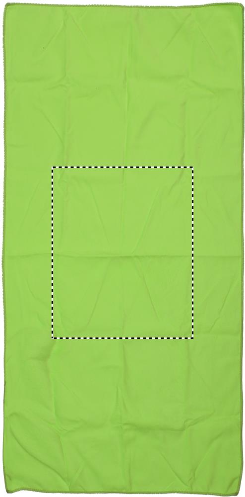 Print position TOWEL BACK CENTER E