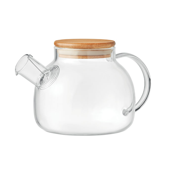 Tējkanna MUNNAR no borosilikāta stikla 850 ml ar jūsu logo