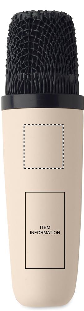 Print position MICROPHONE