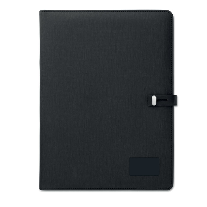 A4 konferenču mape SMARTFOLDER ar bezvadu lādētāju un jūsu logo