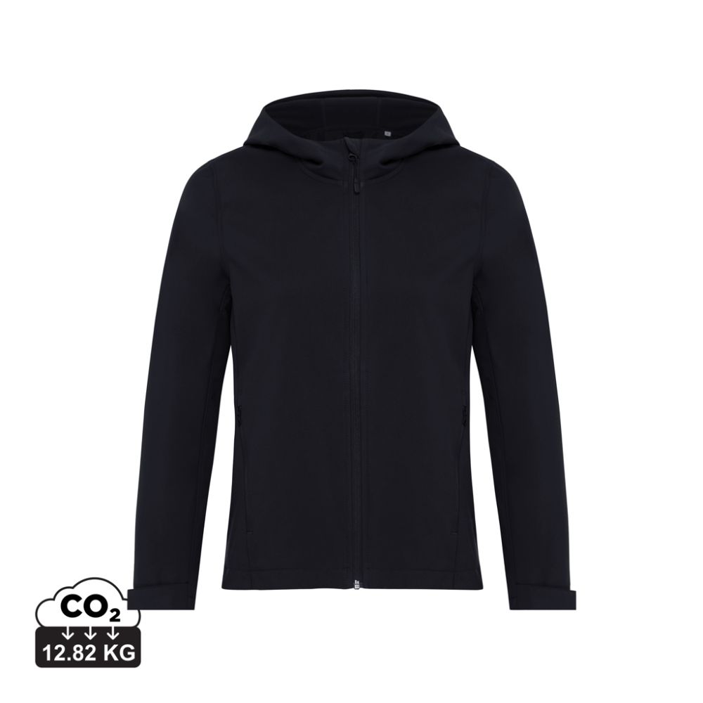 Sieviešu softshell jaka IQONIQ Makalu no pārstrādāta poliestera ar jūsu logo