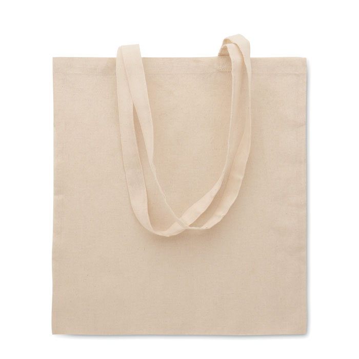 SHOPPI polycotton shopping bag with long handles, with your logo