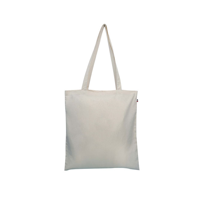 THOMAS organic cotton shopping bag with two handles with your logo