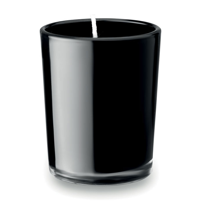 Aromātiskā svece SELIGHT krāsainā stikla traukā ar jūsu logo