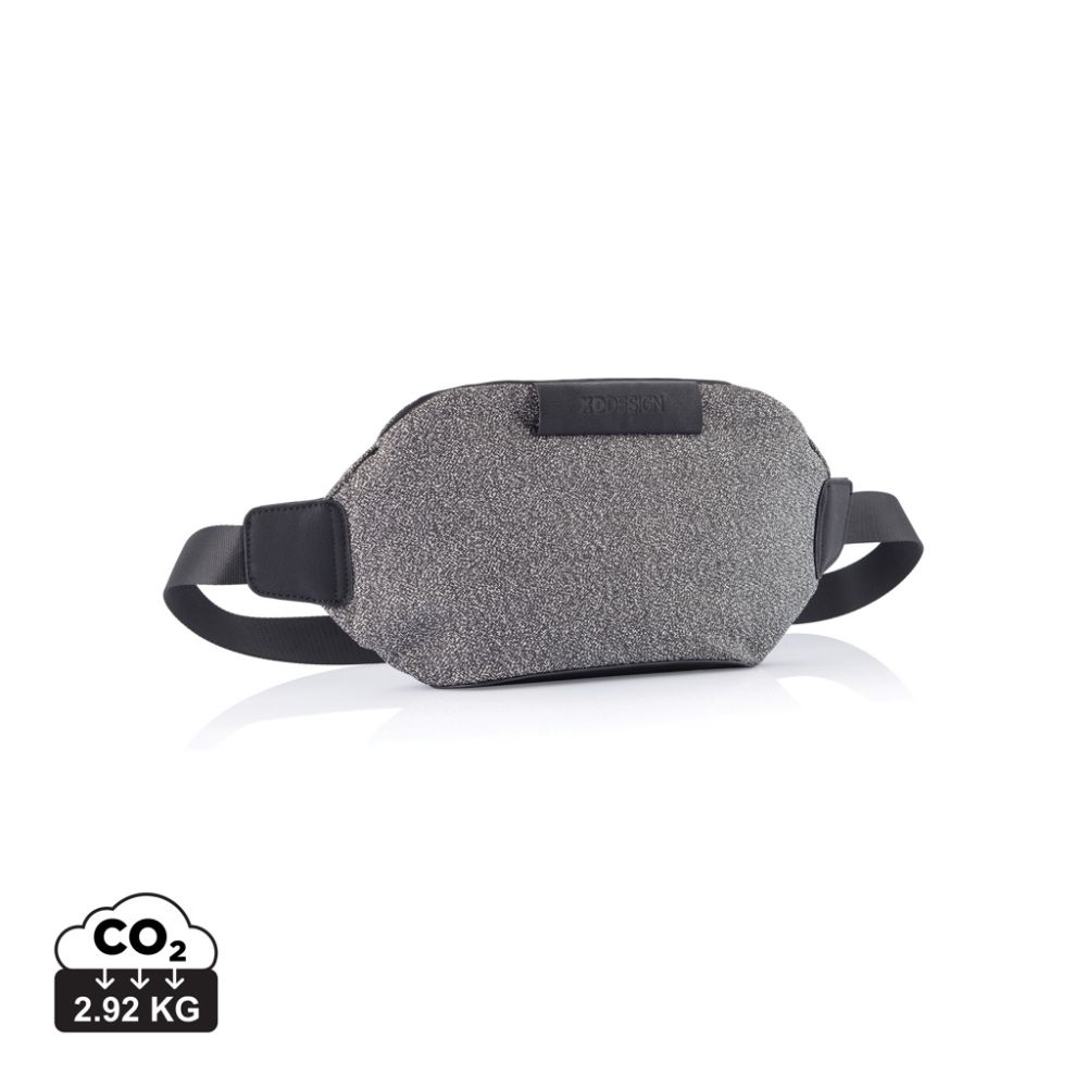 Anti-theft bum bag Urban Bumbag with lockable zip, with your logo