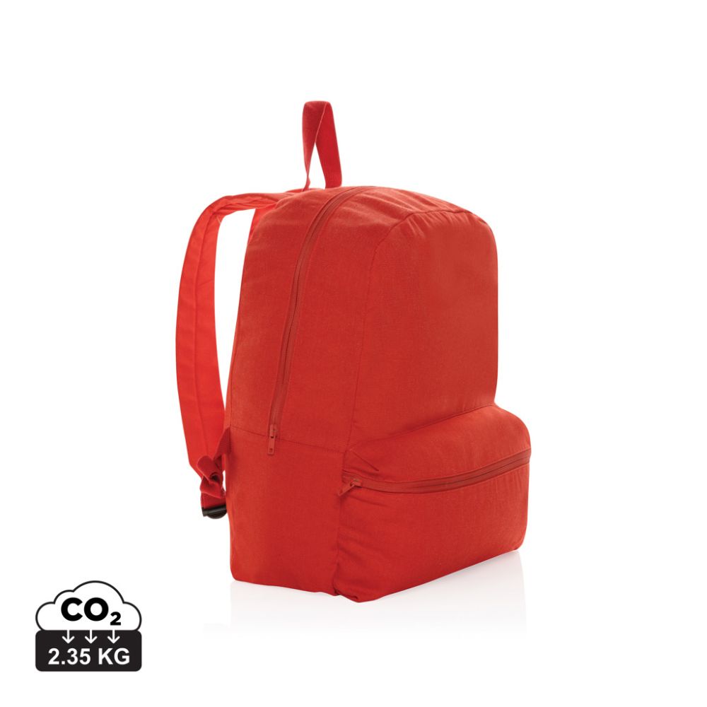 Backpack Impact Aware™ 285 gsm rcanvas, recycled canvas, with your logo