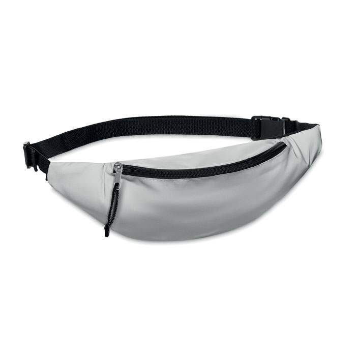 VISIWAIST waist bag with high reflective front and your logo