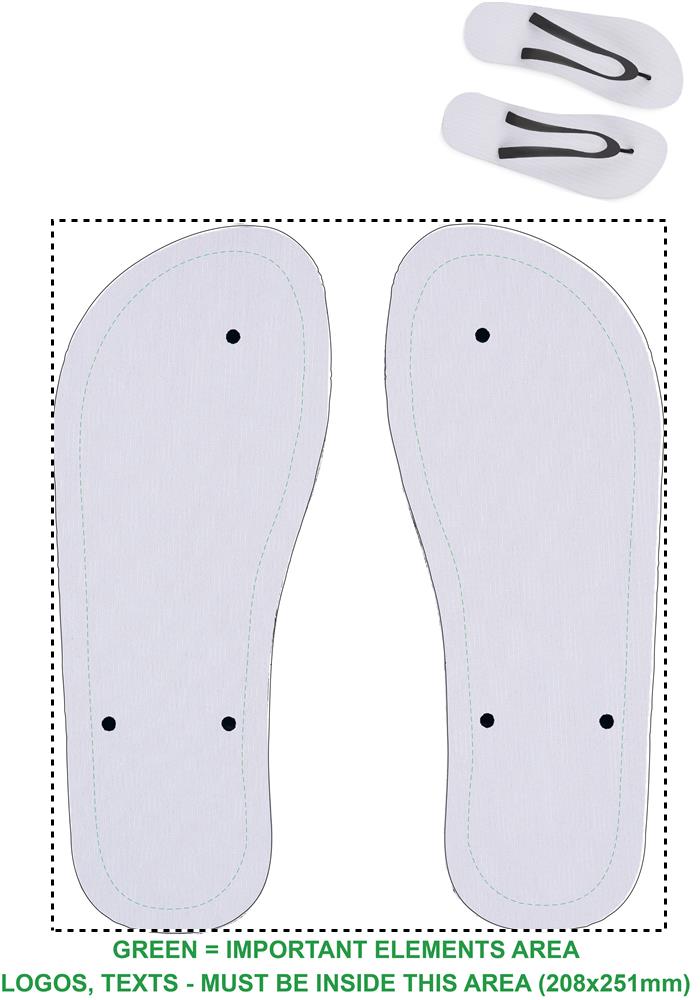 Print position SLIPPERS