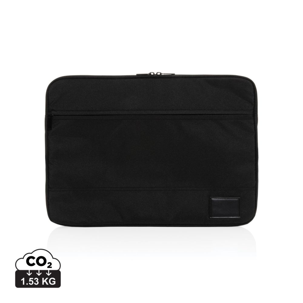 Laptop sleeve Impact AWARE™ for 15.6" laptops, recycled polyester, with your logo