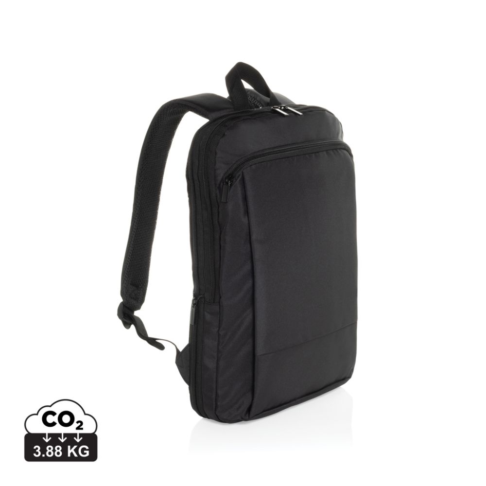 Klēpjdatora mugursoma Flexpack Aware™ no rPET, paplašināma, 15,6" ar jūsu logo