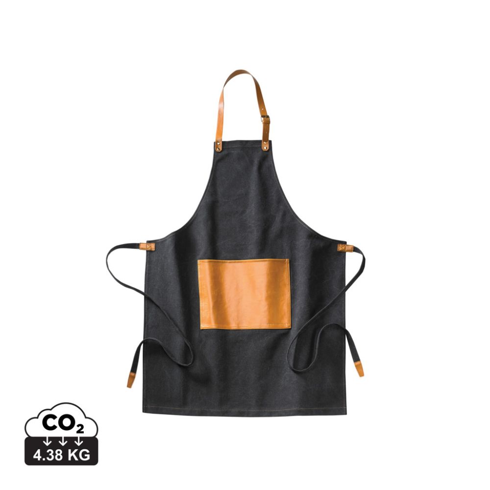 Priekšauts VINGA Asado no stonewashed auduma 500 g/m² ar jūsu logo