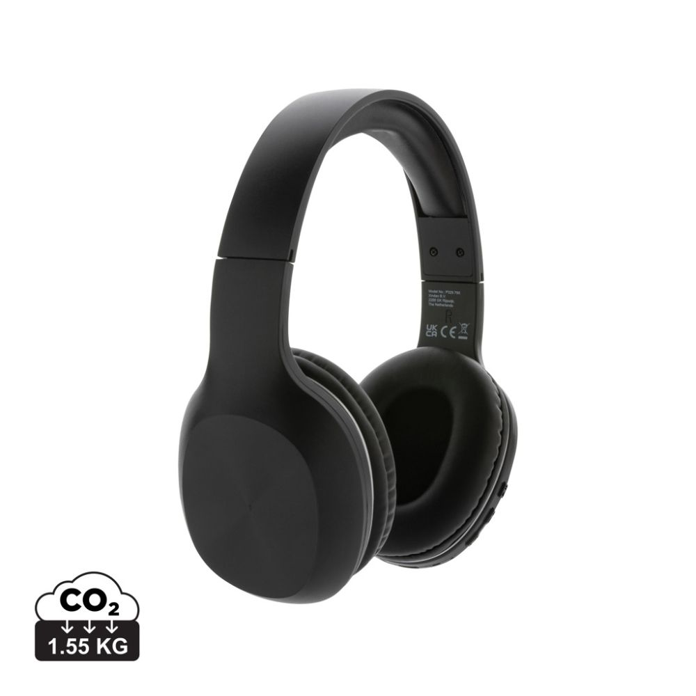 JAM wireless headphones in RCS recycled ABS with Bluetooth 5.1 with your logo