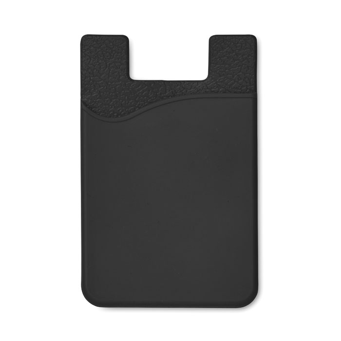Silicone card holder SILICARD, self-adhesive, with your logo