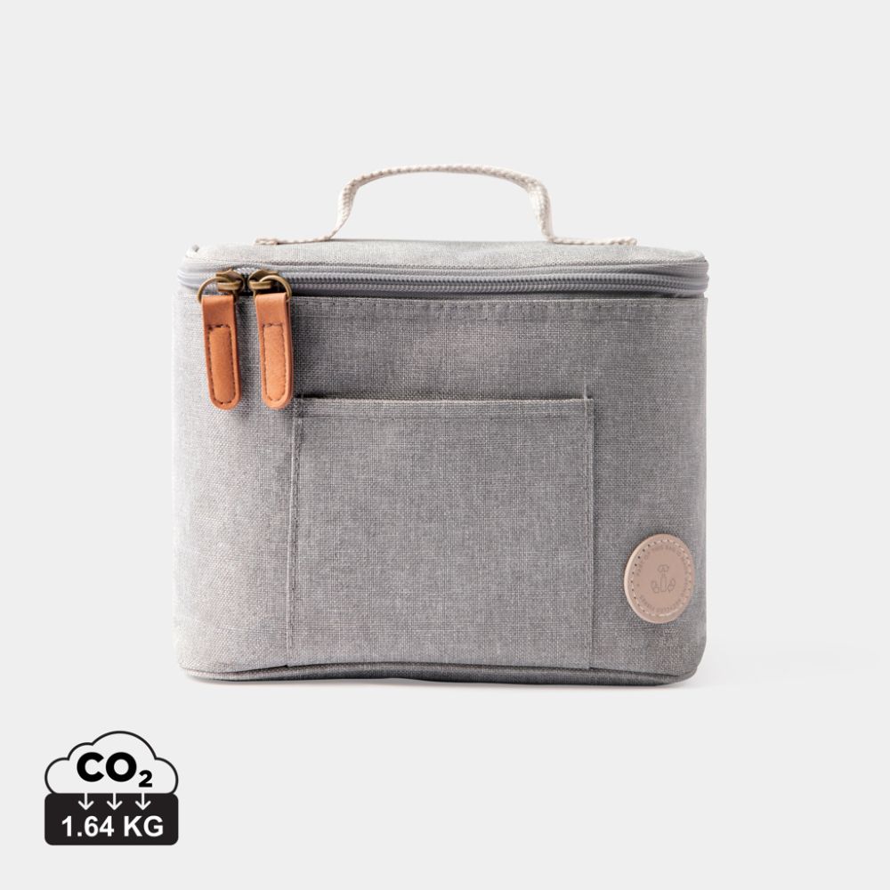 Bike cooler bag VINGA Sortino with PEVA lining, handlebar fixing and your logo