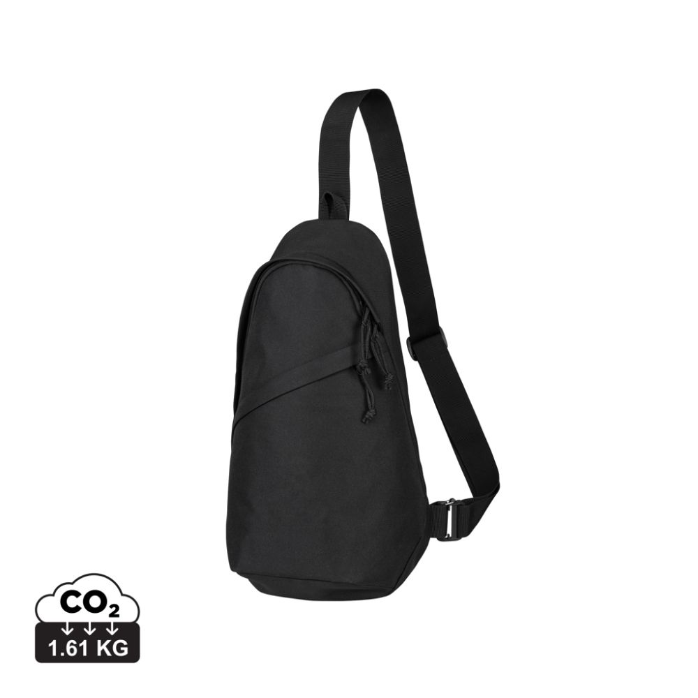 Renew AWARE™ rPET sling bag with adjustable strap, 10 l, with your logo