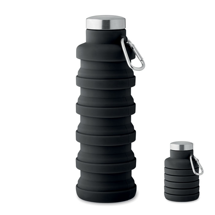 Saliecama silikona pudele KOLAPSI 500 ml ar jūsu logo