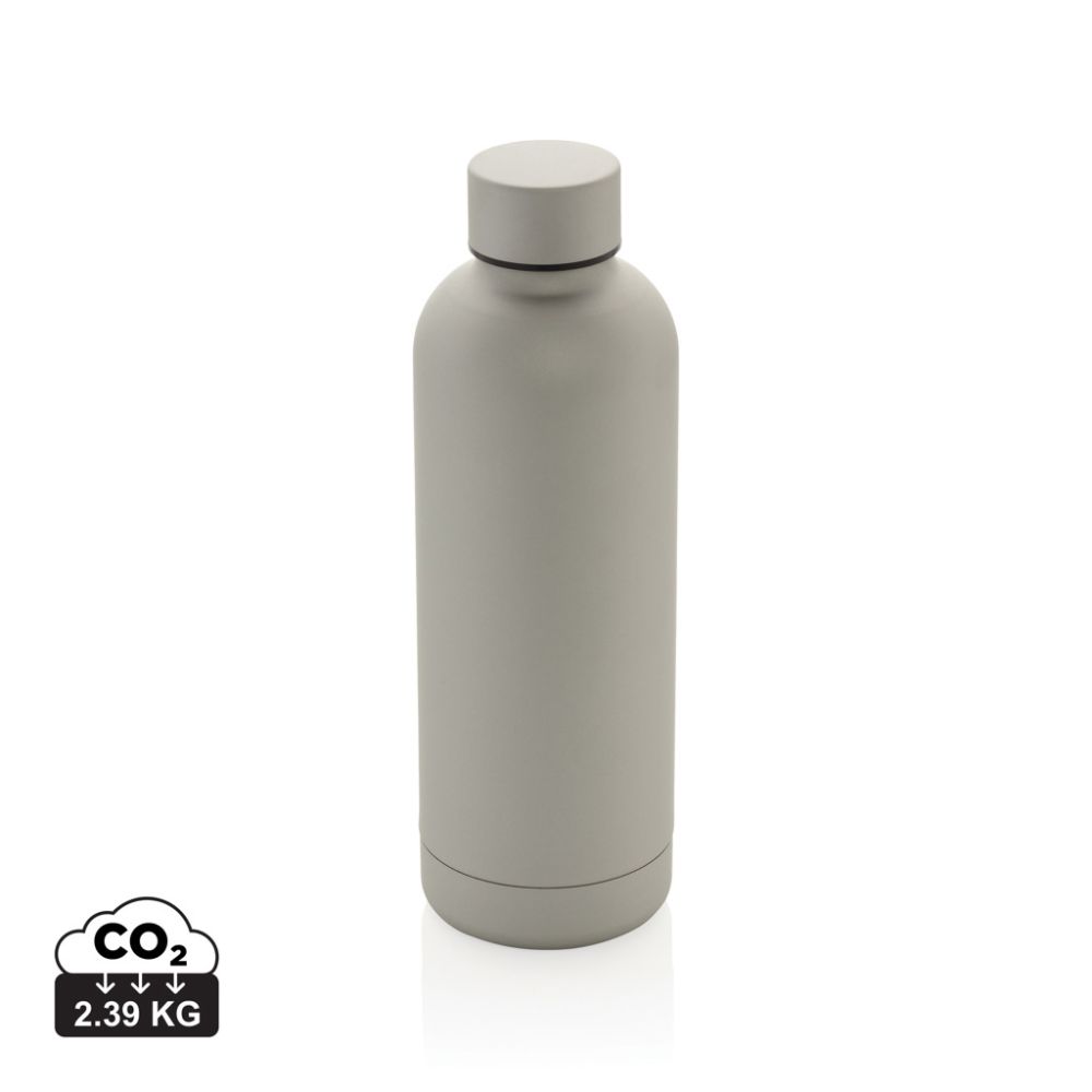 Vakuuma pudele Impact no pārstrādāta nerūsošā tērauda 500 ml ar jūsu logo