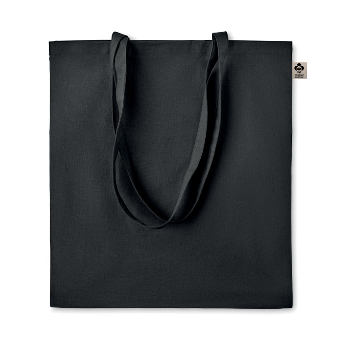 ZIMDE COLOUR organic cotton shopping bag with long handles and your logo