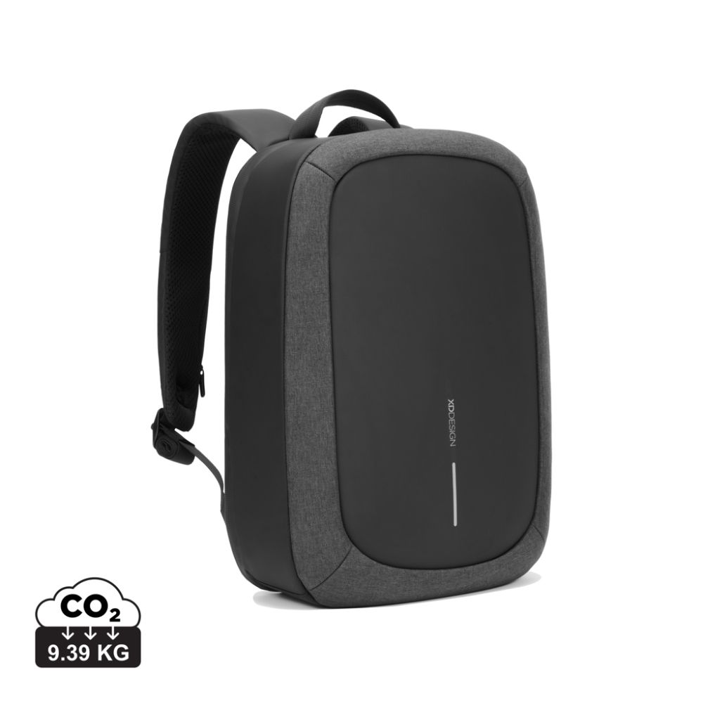 Anti-theft backpack Bobby Edge made from rPET, water-repellent, with your logo