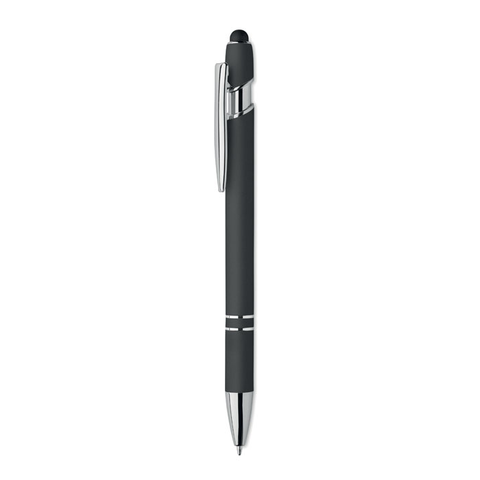 Recycled aluminium stylus pen SIPARO with push mechanism with your logo