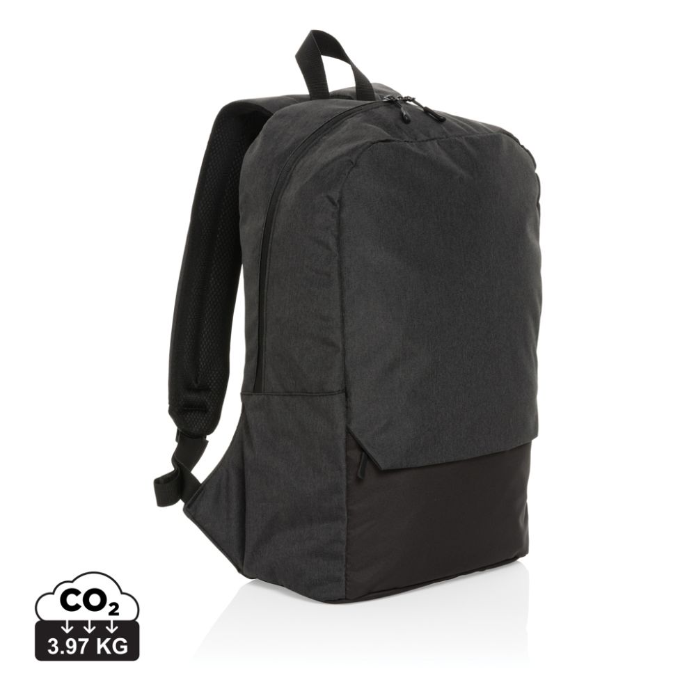 Kazu AWARE™ RPET laptop backpack, 15.6 inch, 15 l, with your logo