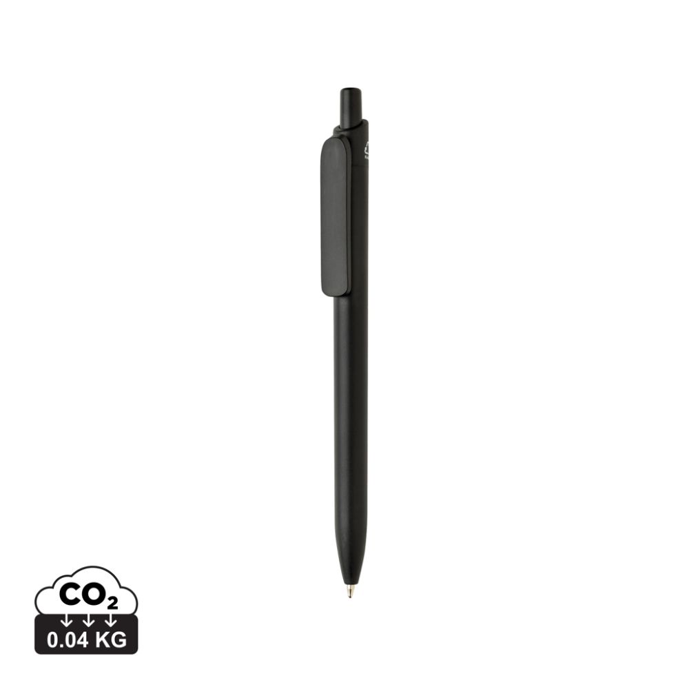 Bolt GRS certified recycled ABS pen with large clip, with your logo