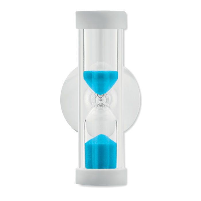 Shower sand timer QUICKSHOWER 4 min with suction cup and your logo