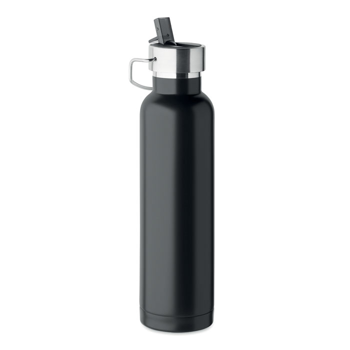 Dubultsienu termopudele RIFLOW 660 ml no pārstrādātas nerūsējošās tērauda ar jūsu logo