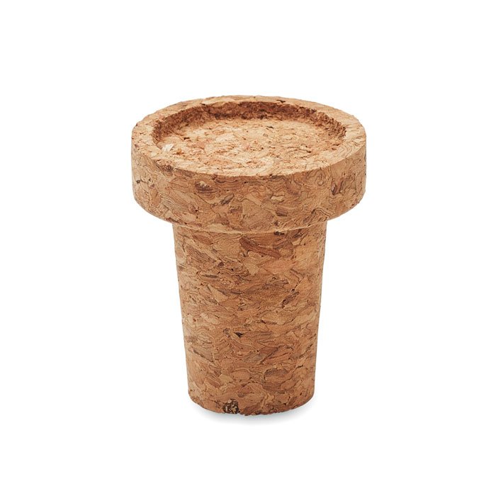 Cork bottle stopper TIPAS, lightweight, with your logo